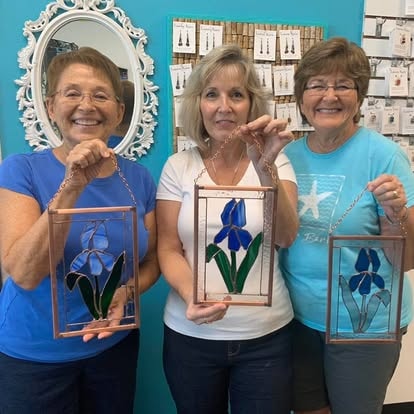 Stained glass class photo 10
