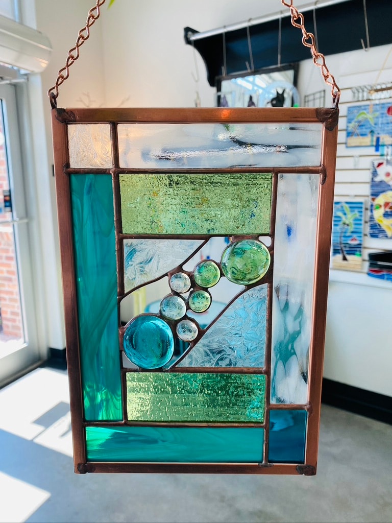 Stained glass class photo 3